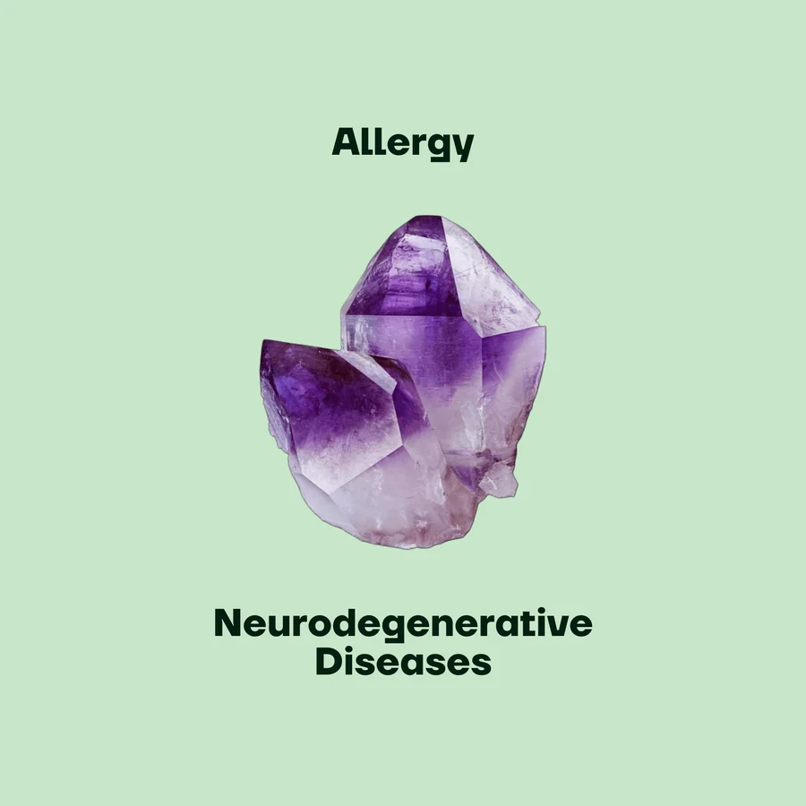 Allergy, neurodegenerative diseases